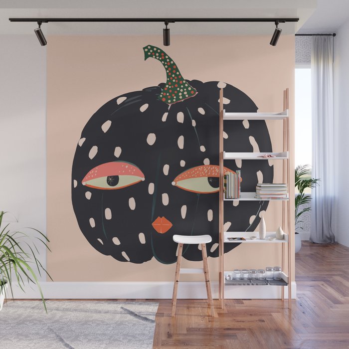 Pumpkin Persona Wall Mural Gallery Image 1