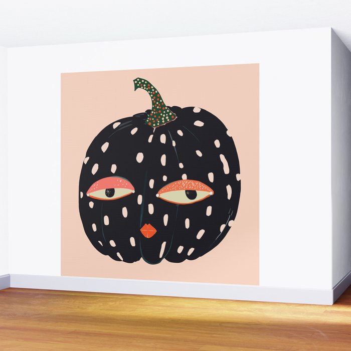 Pumpkin Persona Wall Mural Gallery Image 2
