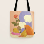 Rose and pears Tote Bag Gallery Image 1