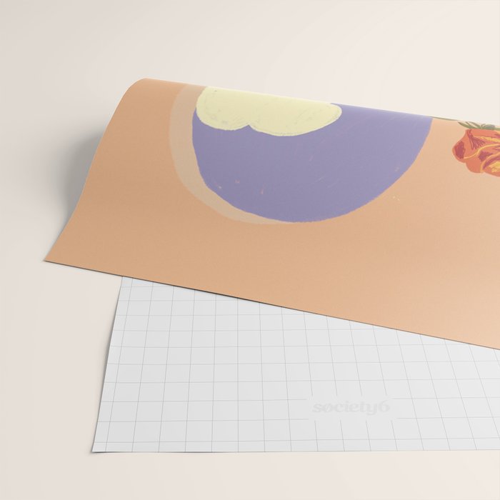 Rose and pears Wrapping Paper Gallery Image 2