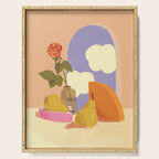 Rose and pears Serving Tray Gallery Image 1