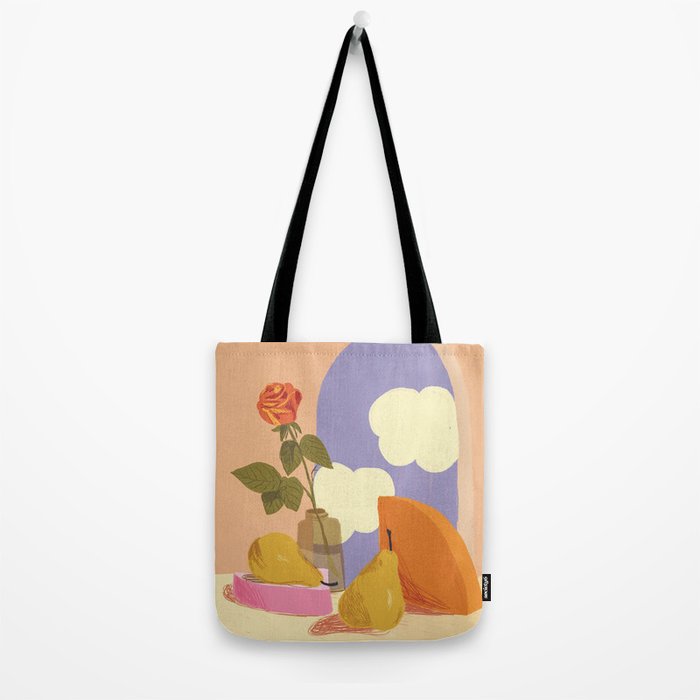 Rose and pears Tote Bag Gallery Image 2