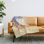 Rose and pears Throw Blanket Gallery Image 1
