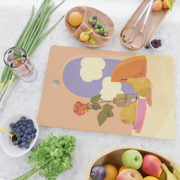Rose and pears Cutting Board Gallery Image 2