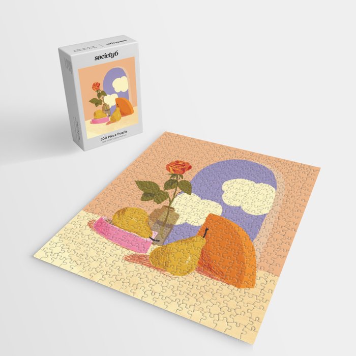 Rose and pears Jigsaw Puzzle Gallery Image 2
