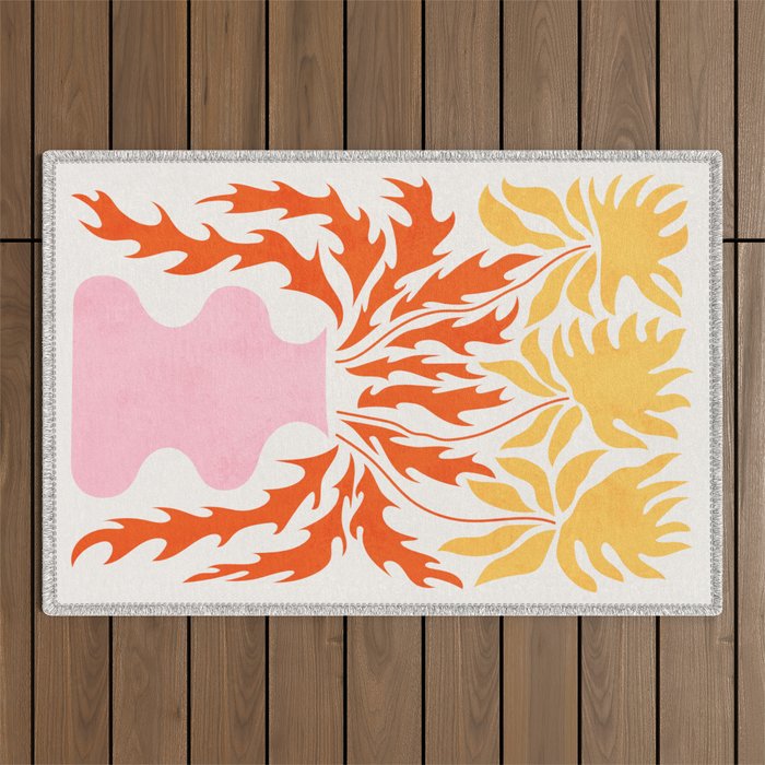 Amsterdam: Flower Market 03 | Botanica Edition Outdoor Rug Gallery Image 1