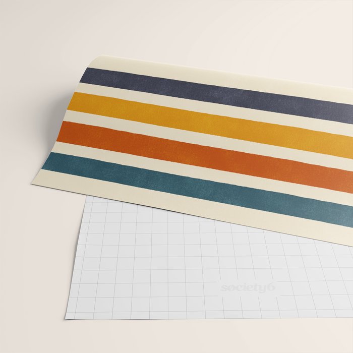 Blanket Stripe - classic Wrapping Paper Gallery Image 2