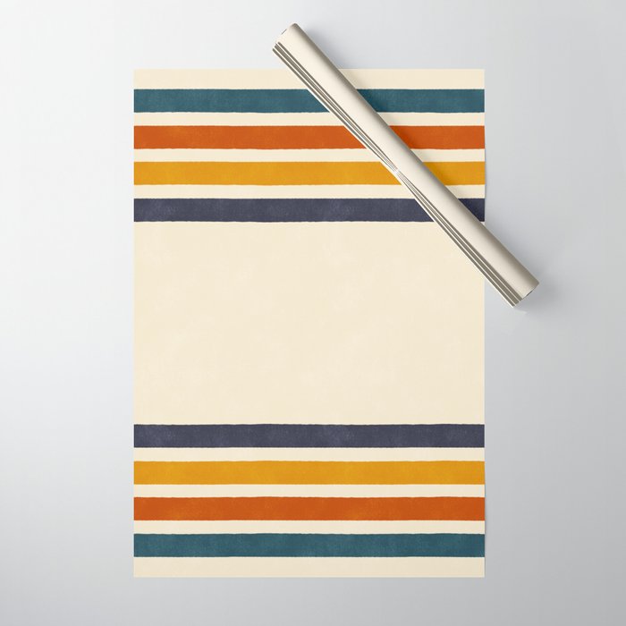 Blanket Stripe - classic Wrapping Paper Gallery Image 1