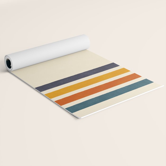 Blanket Stripe - classic Yoga Mat Gallery Image 2