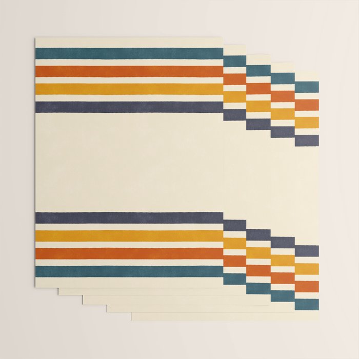 Blanket Stripe - classic Wrapping Paper Gallery Image 3
