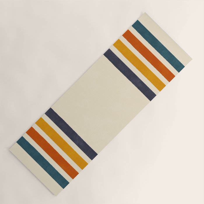 Blanket Stripe - classic Yoga Mat Gallery Image 1