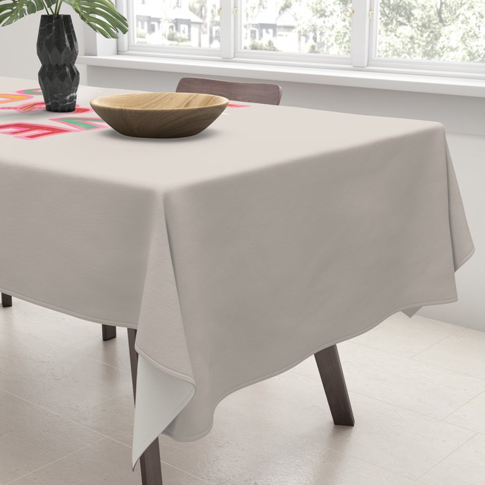 LOVE & JOY Festive Letters Tablecloth Gallery Image 3