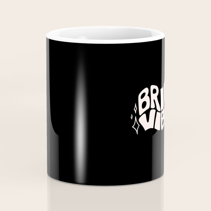 Bride Vibes in Cream Coffee Mug Gallery Image 4