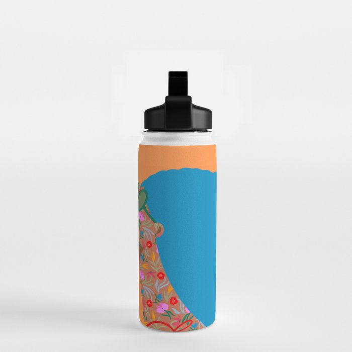 Portrait in Wild Botanica Water Bottle Gallery Image 2
