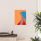 Portrait in Wild Botanica Poster Gallery Image 2