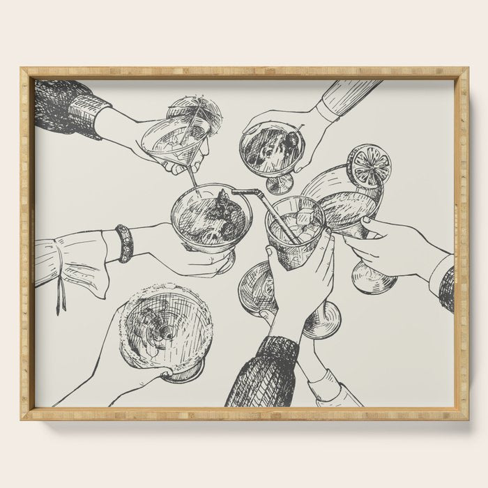 Cheers Serving Tray Gallery Image 1