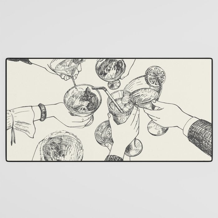 Cheers Desk Mat Gallery Image 3