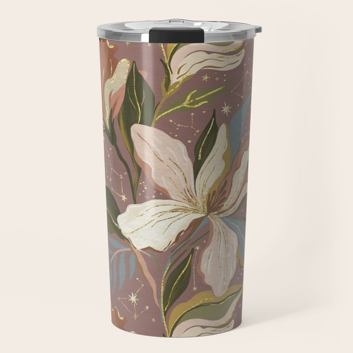 Celestial Iris Garden Travel Mug Gallery Image 1