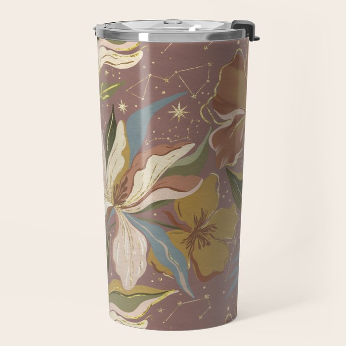 Celestial Iris Garden Travel Mug Gallery Image 2