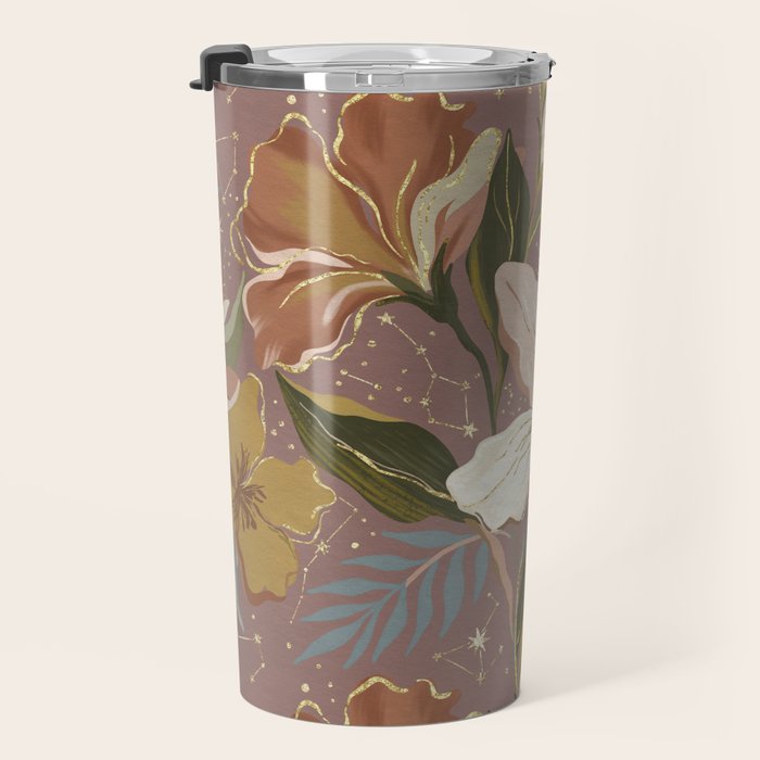 Celestial Iris Garden Travel Mug Gallery Image 3