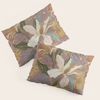 Celestial Iris Garden Pillow Sham Gallery Image 3