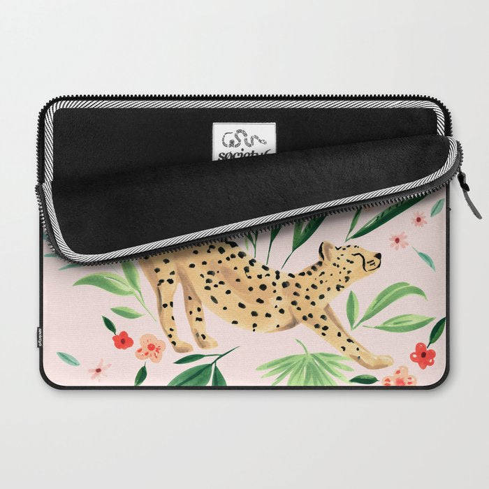 Cheetah Laptop Sleeve Gallery Image 2