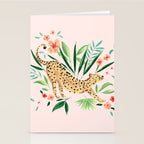 Cheetah Stationery Card Gallery Image 2