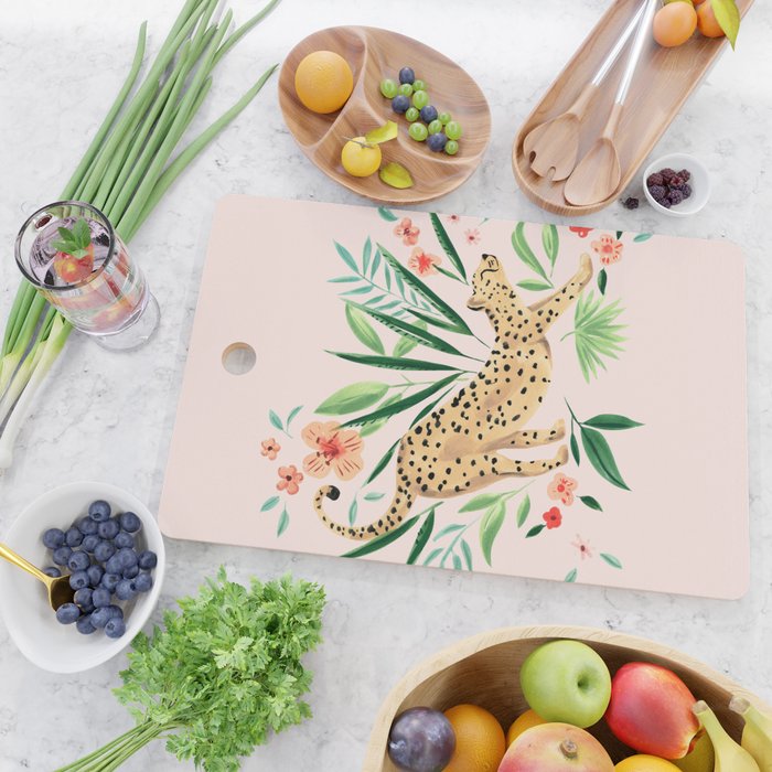Cheetah Cutting Board Gallery Image 2