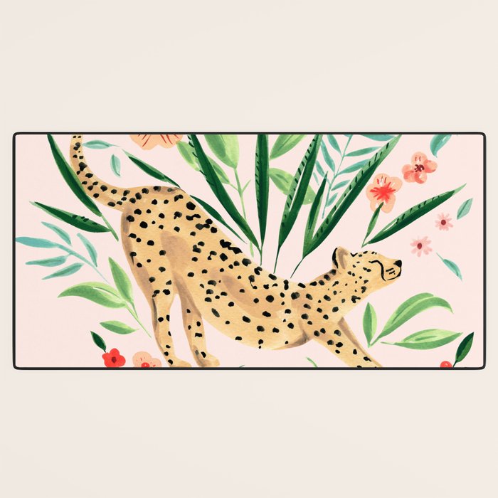 Cheetah Desk Mat Gallery Image 3