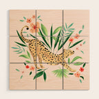 Cheetah Wood Wall Art Gallery Image 1