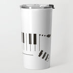 Life is like a piano Travel Mug Gallery Image 2
