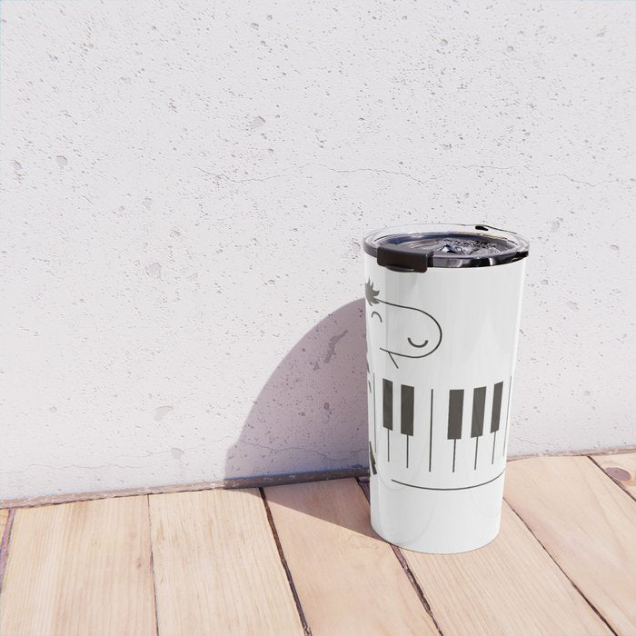 Life is like a piano Travel Mug Gallery Image 4