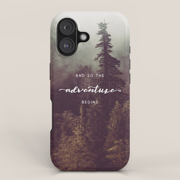 And So The Adventure Begins - Pacific Northwest iPhone Case Gallery Image 1