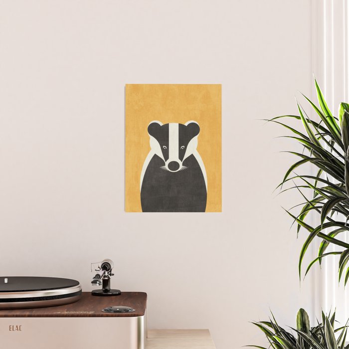 FAUNA / Badger Poster Gallery Image 2