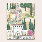 Tuscan villas watercolor Notebook Gallery Image 4