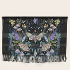 Crystals Moth Mushrooms Wall Hanging Gallery Image 1