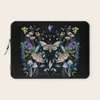 Crystals Moth Mushrooms Laptop Sleeve Gallery Image 1