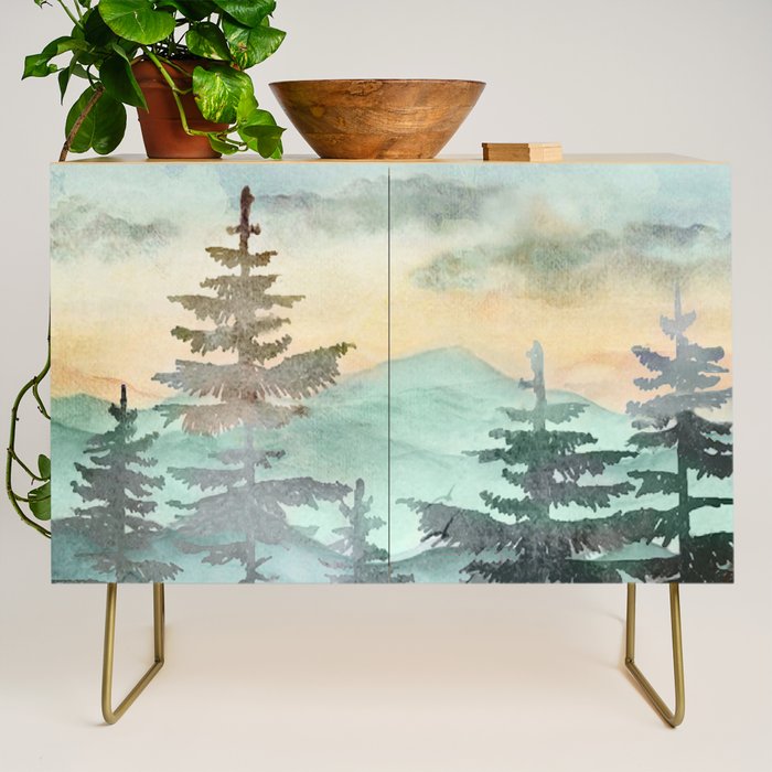 Pine Trees Credenza Gallery Image 1