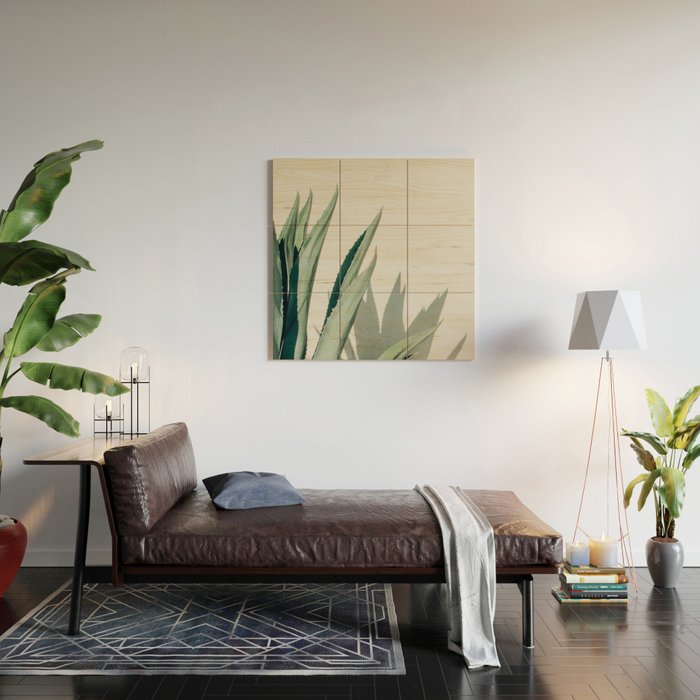 Agave, Marfa, West Texas Wood Wall Art Gallery Image 2