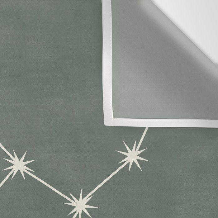 Virgo Zodiac Star Constellation Line Art Sage Wall Tapestry Gallery Image 3
