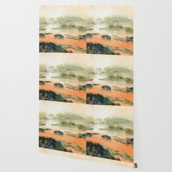 Egret On The Marsh Wallpaper Gallery Image 2