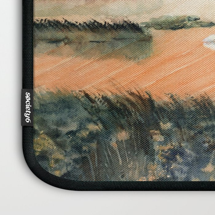 Egret On The Marsh Laptop Sleeve Gallery Image 3