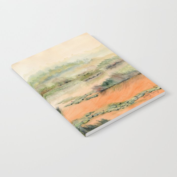 Egret On The Marsh Notebook Gallery Image 1