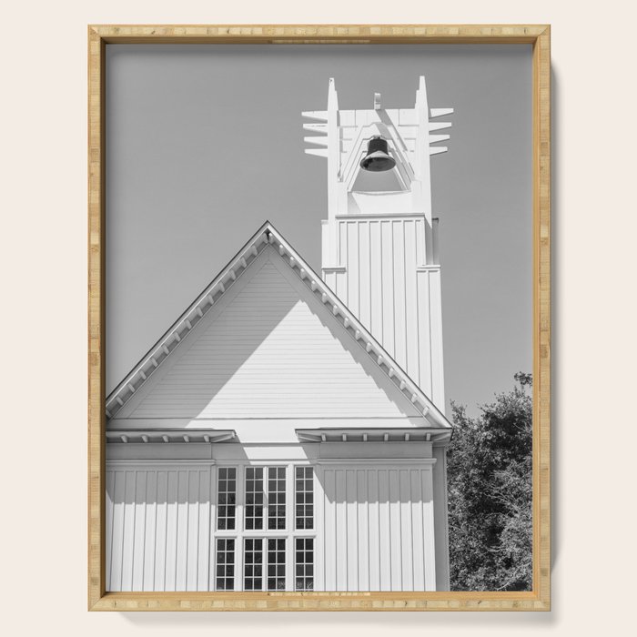 Chapel at Seaside x Seaside Florida Photography Serving Tray Gallery Image 1