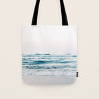 Blue Ocean Waves  Tote Bag Gallery Image 1