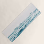 Blue Ocean Waves  Yoga Mat Gallery Image 1