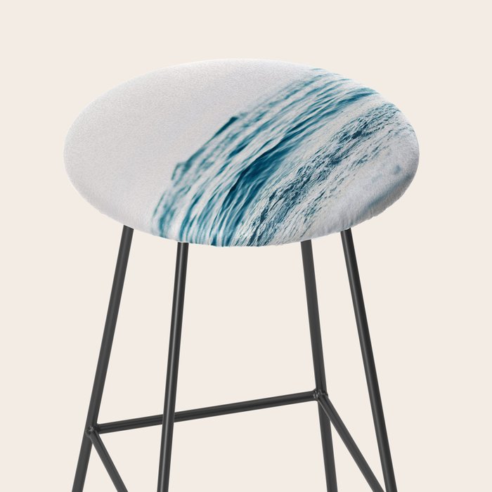 Blue Ocean Waves  Stool Gallery Image 2