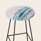 Blue Ocean Waves  Stool Gallery Image 2