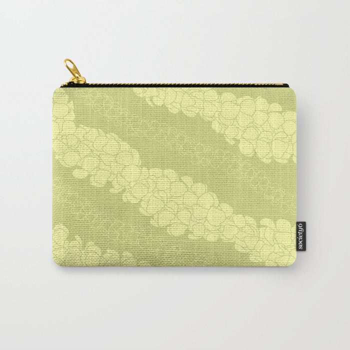 Puakenikeni lei Hawaii art v1 Carry All Pouch Gallery Image 1