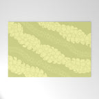 Puakenikeni lei Hawaii art v1 Welcome Mat Gallery Image 1